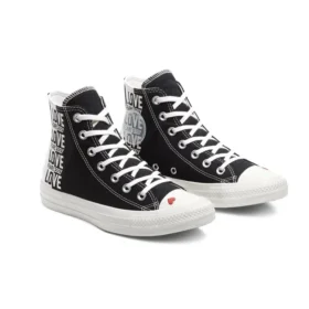 Converse x Love Fearlessly Chuck Taylor All Star „Black White”
