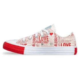 Converse x Love Fearlessly Chuck Taylor All Star Low „Red”