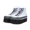 Converse x Miley Cyrus Chuck Taylor All Star Platform „Alb”