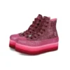 Converse x Miley Cyrus Chuck Taylor All Star Platform Hi „Dark Burgundy”