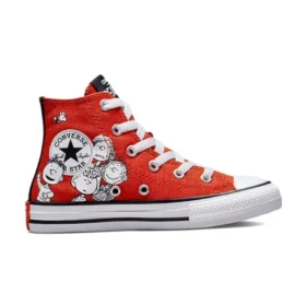 Converse x Peanut Chuck Taylor All Star „Alb Roșu Negru”
