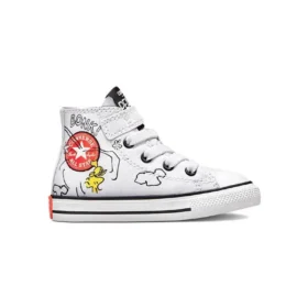 Converse x Peanuts Chuck Taylor All Star „Alb Negru Roșu”