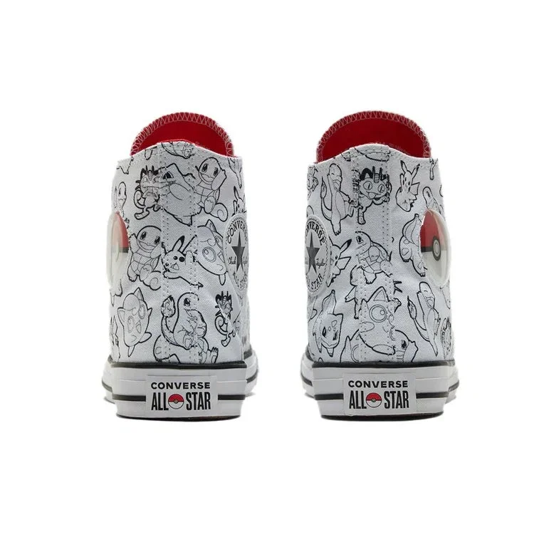 Converse x Pokemon Chuck Taylor All Star High „Poke Ball” Converse x Pokemon Chuck Taylor All Star High „Poke Ball”