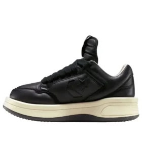 Converse x Rick Owens DRKSHDW TURBOWPN Low „Black Cloud Cream”