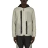 Converse x Slam Jam Jachetă sport casual reversibilă cu îmbinări, semnată în comun, pentru bărbați, alb