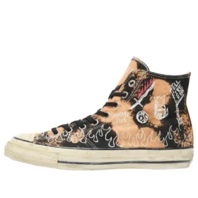 Converse x Stranger Things 5 Chuck Taylor All Star Aged 87 HC Hi „Bleached Black”