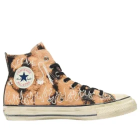 Converse x Stranger Things 5 Chuck Taylor All Star Aged 87 HC Hi „Bleached Black”