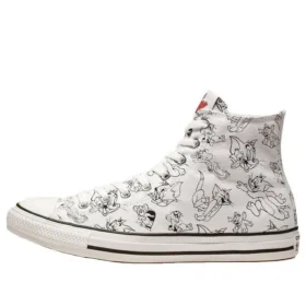 Converse x Tom și Jerry Chuck Taylor All Star High „Alb”