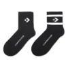 Core Twin Pack Mid-Crew Șosete „Black”