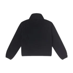 Counter Climate fleece polar half-zip popover, no sleeves, Asian sizes „Black”