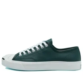 Culoare sezonieră Piele Jack Purcell „Verde Alb”