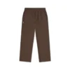 CYOTD Pantaloni țesuți cu croi drept, mărime asiatică „Brown”