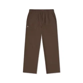 CYOTD Pantaloni țesuți cu croi drept, mărime asiatică „Brown” CYOTD Pantaloni țesuți cu croi drept, mărime asiatică „Brown”