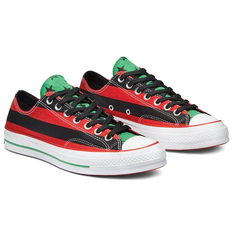 Denim Tears x Chuck 70 Low „Pan-African Flag” Denim Tears x Chuck 70 Low „Pan-African Flag”