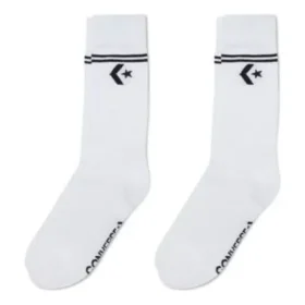Două perechi de șosete cu logo Chevron Stripes „White”
