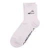 Două perechi de Șosete scurte cu patch brodat pentru adidași „Roz”