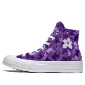 Golf Le Fleur x Chuck 70 Hi „Quilted Velvet Tillandsia Purple”