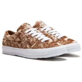 Golf Le Fleur x One Star „Quilted Velvet Brown”