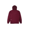 Hanorac confortabil cu glugă, mărimi asiatice „Burgundy”