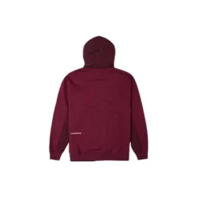 Hanorac confortabil cu glugă, mărimi asiatice „Burgundy”