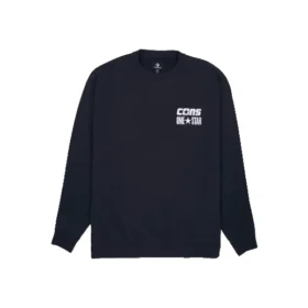 Hanorac Cons One Star Crew Mărimi asiatice „Negru”