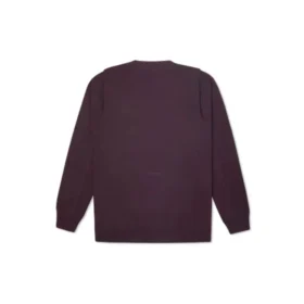 Hanorac Converse Shapes Bubble cu guler rotund, unisex, mărimi asiatice „Black Currant”