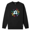 Hanorac Converse x Golf Le Fleur Crew, mărimi asiatice „Negru”