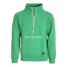 Hanorac Converse x Golf Le Fleur cu fermoar pe un sfert, mărimi asiatice „Verde”