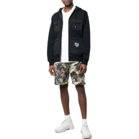 Hanorac Converse x Josh Vides din fleece utilitar, mărimi asiatice „Negru” Hanorac Converse x Josh Vides din fleece utilitar, mărimi asiatice „Negru”