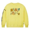Hanorac Converse x Keith Haring Shapes, mărimi asiatice, „Yellow”