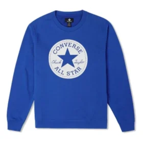 Hanorac cu glugă Chuck Taylor Patch din tricot franțuzesc Mărimi asiatice „Albastru”