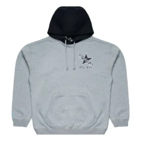 Hanorac cu glugă din fleece Converse x Awake Vintage „Grey Heather”