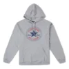 Hanorac cu glugă din fleece Go-To All Star Patch, croială standard, mărimi asiatice „Gri”