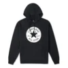 Hanorac cu glugă din material French Terry cu patch-uri Go-To Chuck Taylor, mărimi asiatice „Negru”