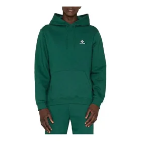 Hanorac cu glugă Go-To cu broderie în formă de stea și model chevron, mărimi asiatice, „Verde”