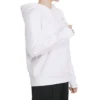 Hanorac cu glugă și broderie în formă de stea BB Mărimi asiatice „Alb”