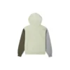 Hanorac cu glugă și broderie în formă de stea, mărimi asiatice „Olive”