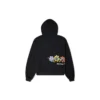 Hanorac cu glugă și imprimeu Crafted Fashion, mărimi asiatice „Negru”