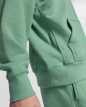 Hanorac cu glugă și logo, croială largă, standard de aur, mărimi asiatice „Verde” Hanorac cu glugă și logo, croială largă, standard de aur, mărimi asiatice „Verde”