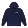 Hanorac cu glugă și logo Skate, mărimi asiatice „Blue”