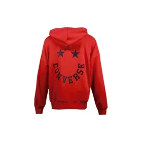 Hanorac cu glugă și șnur Logo Knit Roșu Hanorac cu glugă și șnur Logo Knit Roșu