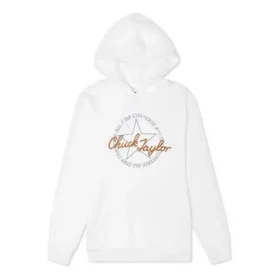 Hanorac cu glugă și patch-uri Chuck deconstruit, mărimi asiatice „Alb” Hanorac cu glugă și patch-uri Chuck deconstruit, mărimi asiatice „Alb”