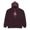 Hanorac cu glugă Renew Retro, mărimi asiatice „Burgundy”