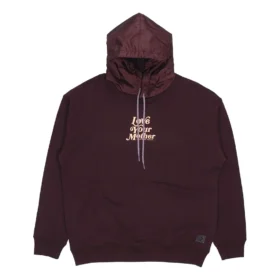 Hanorac cu glugă Renew Retro, mărimi asiatice „Burgundy” Hanorac cu glugă Renew Retro, mărimi asiatice „Burgundy”