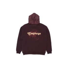 Hanorac cu glugă Renew Retro, mărimi asiatice „Burgundy” Hanorac cu glugă Renew Retro, mărimi asiatice „Burgundy”