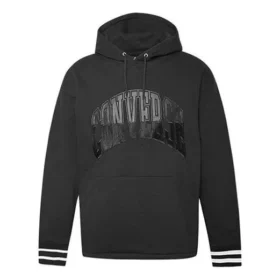 Hanorac cu glugă Twisted Varsity Mărimi asiatice „Negru”