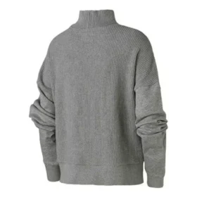 Hanorac cu guler înalt din tricot, mărimi asiatice „Gri”