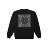 Hanorac cu model Star Chevron Paisley, mărimi asiatice „Negru”