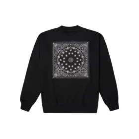 Hanorac cu model Star Chevron Paisley, mărimi asiatice „Negru”