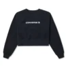 Hanorac din fleece cu logo „Negru”